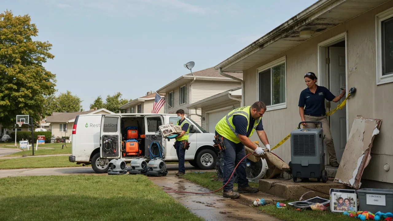 Water Damage Restoration in Hartsville, IN near me